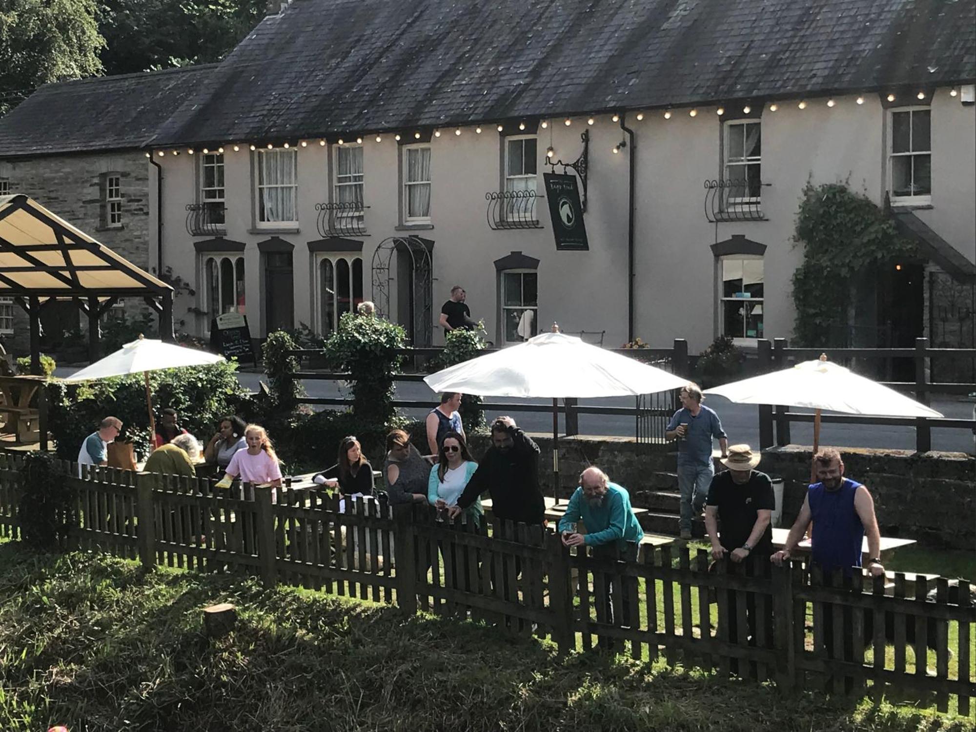 The Nags Head Inn Abercych Екстер'єр фото